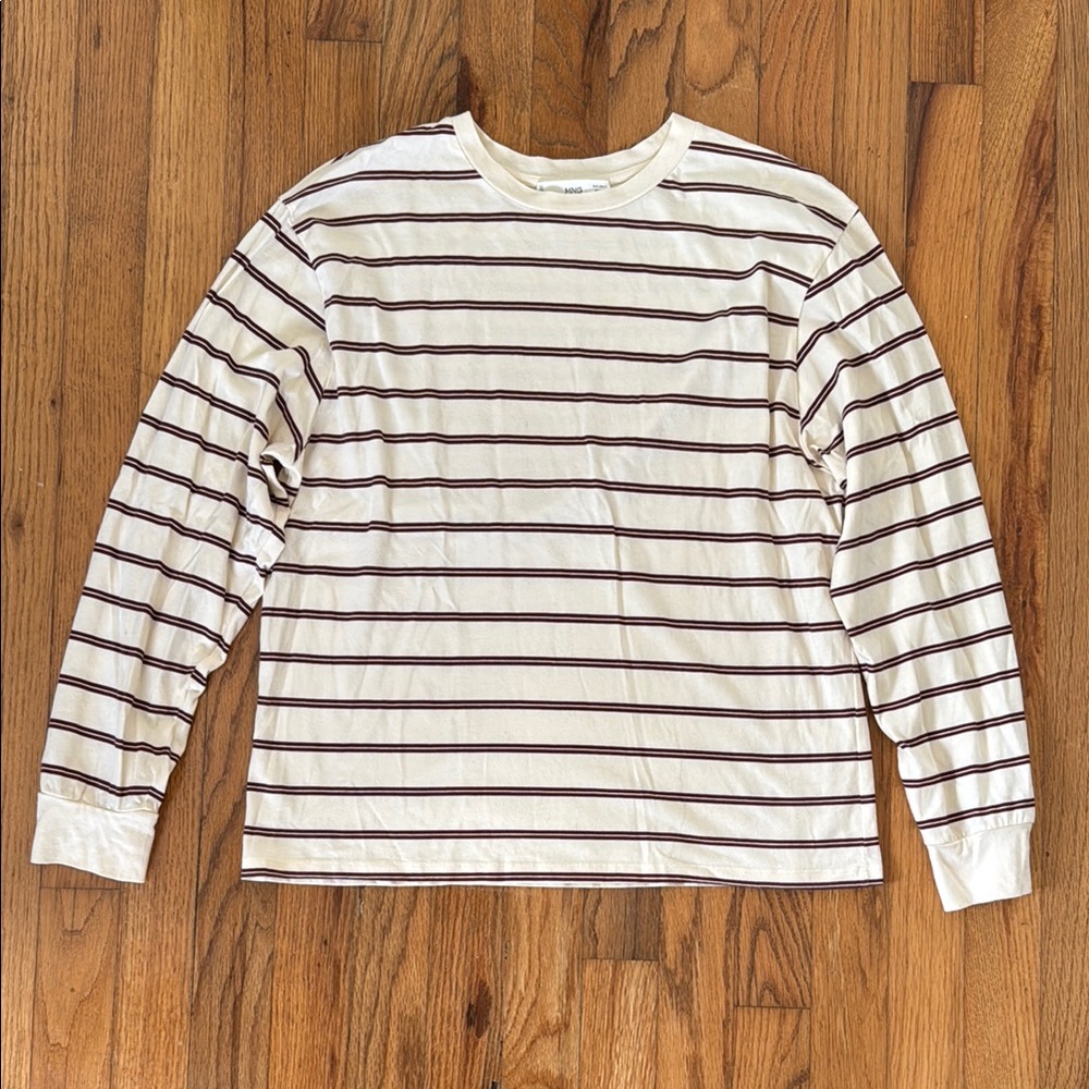 Mango Striped Long Sleeve Women’s Shirt